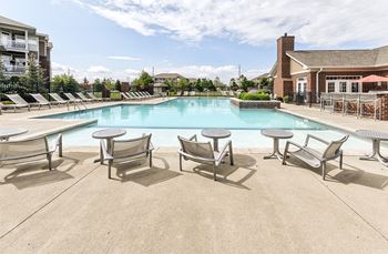 Swimming pool with sun-deck